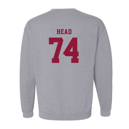 Henderson State - NCAA Football : Eli Head - Crewneck Sweatshirt-1