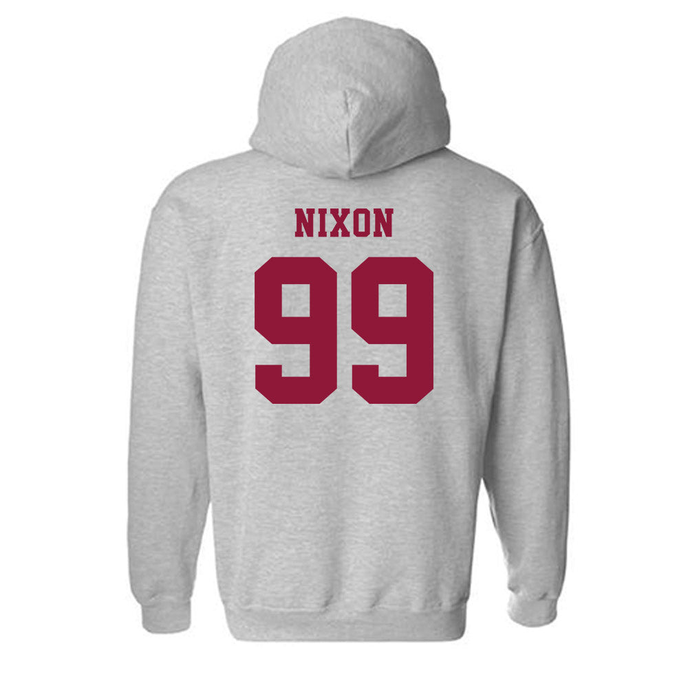 Henderson State - NCAA Football : Braxton Nixon - Hooded Sweatshirt-1