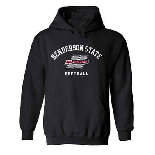 Henderson State - NCAA Softball : Kyndlee Clark - Hooded Sweatshirt-0
