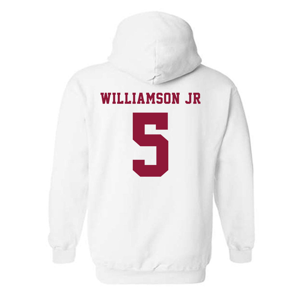 Henderson State - NCAA Men's Basketball : Corliss Williamson Jr - Hooded Sweatshirt-1