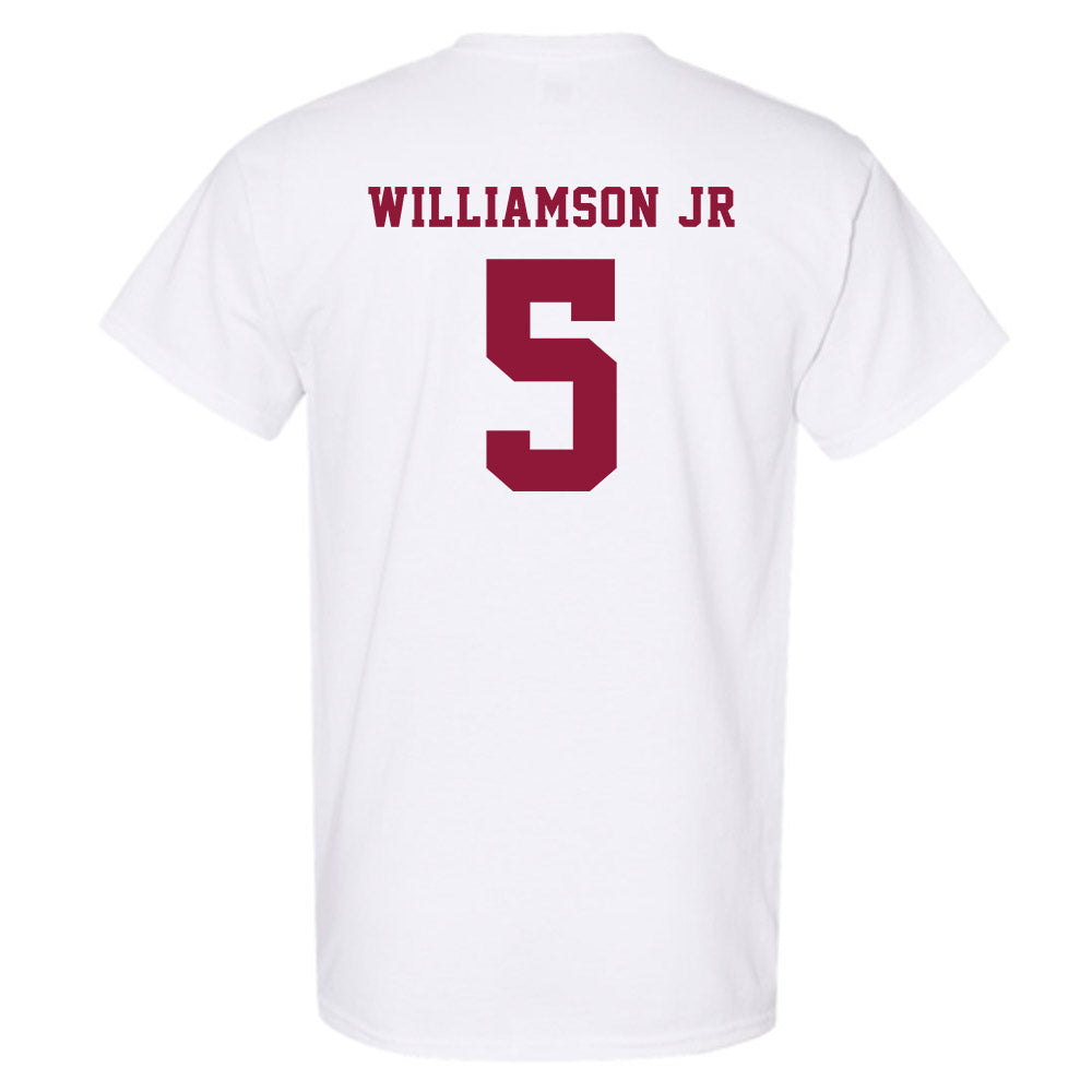 Henderson State - NCAA Men's Basketball : Corliss Williamson Jr - T-Shirt-1