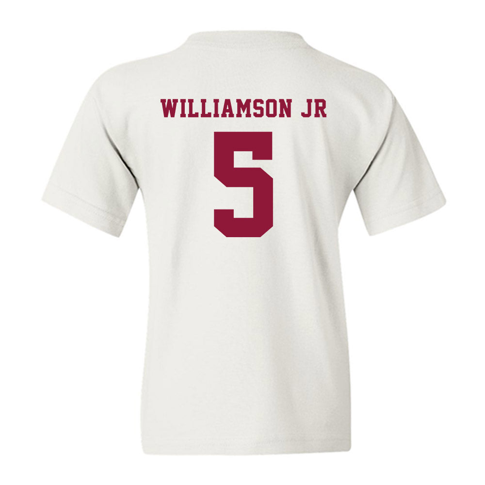 Henderson State - NCAA Men's Basketball : Corliss Williamson Jr - Youth T-Shirt-1