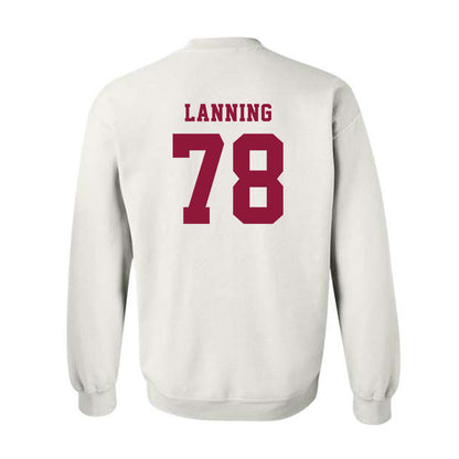 Henderson State - NCAA Football : Chase Lanning - Crewneck Sweatshirt-1