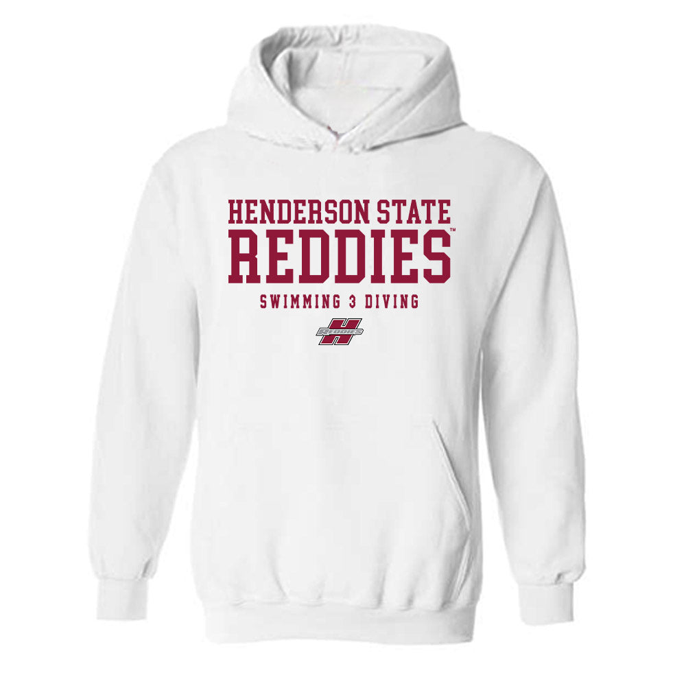 Henderson State - NCAA Women's Swimming & Diving : Raven Roberts - Hooded Sweatshirt-0
