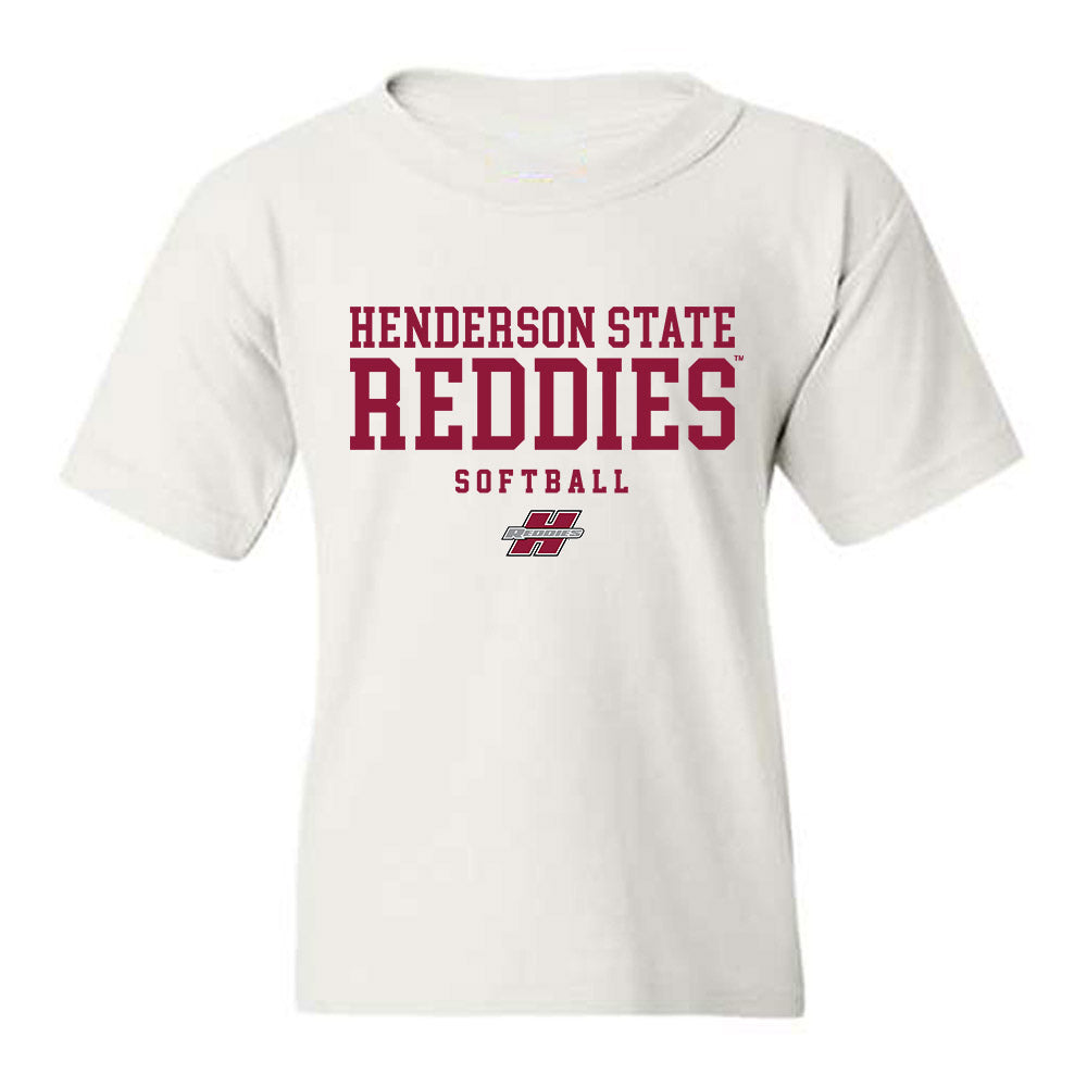 Henderson State - NCAA Softball : Kyndlee Clark - Youth T-Shirt-0