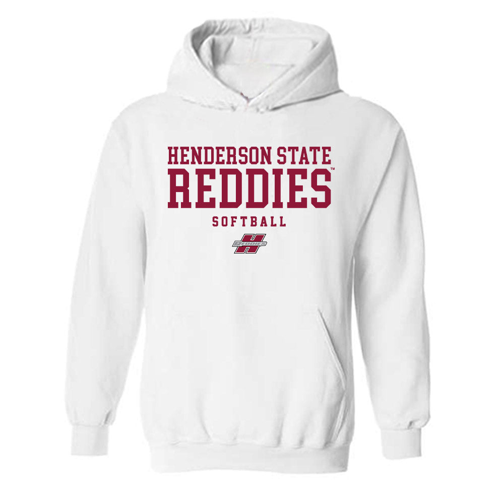 Henderson State - NCAA Softball : Kyndlee Clark - Hooded Sweatshirt-0