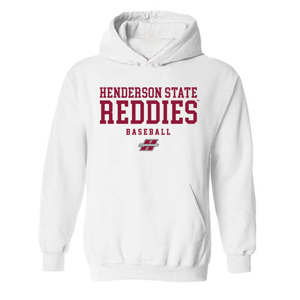Henderson State - NCAA Baseball : Ryan Wardlaw - Hooded Sweatshirt-0