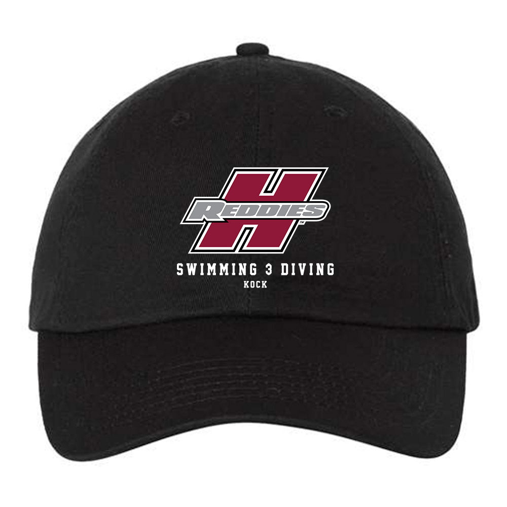 Henderson State - NCAA Men's Swimming & Diving : Gavin Kock - Dad Hat-0