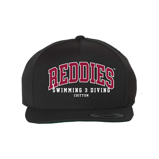 Henderson State - NCAA Women's Swimming & Diving : Monroe Chittum - Snapback Hat-0