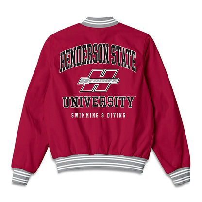Henderson State - NCAA Women's Swimming & Diving : Monroe Chittum - Bomber Jacket-1