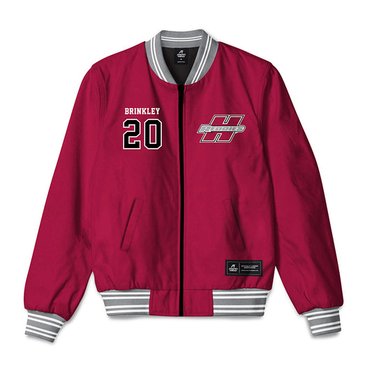 Henderson State - NCAA Softball : Abby Brinkley - Bomber Jacket-0