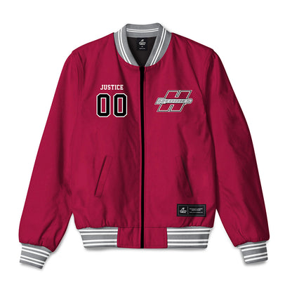 Henderson State - NCAA Football : Markavious Justice - Bomber Jacket-0