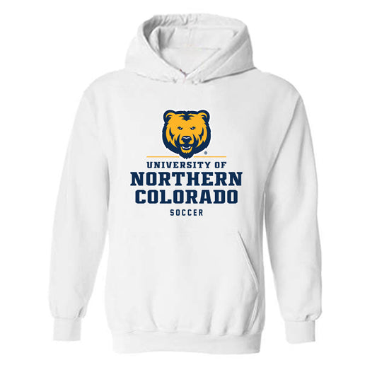 UNCO - NCAA Women's Soccer : Janie Hanson - Classic Shersey Hooded Sweatshirt-0