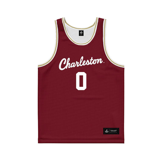 Charleston - NCAA Men's Basketball : Jaxon Prunty - Basketball Jersey-0