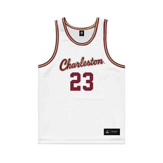 Charleston - NCAA Men's Basketball : Will Mortimore - Basketball Jersey-0