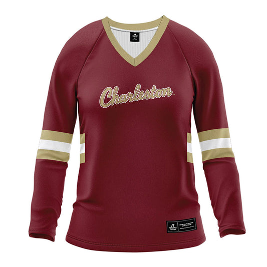 Charleston - NCAA Equestrian : Ella Collins - Volleyball Jersey-0