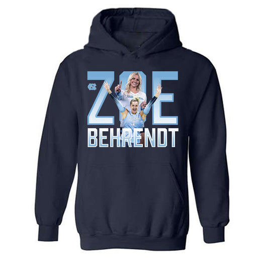 UNC - NCAA Women's Volleyball : Zoe Behrendt - Hooded Sweatshirt-0
