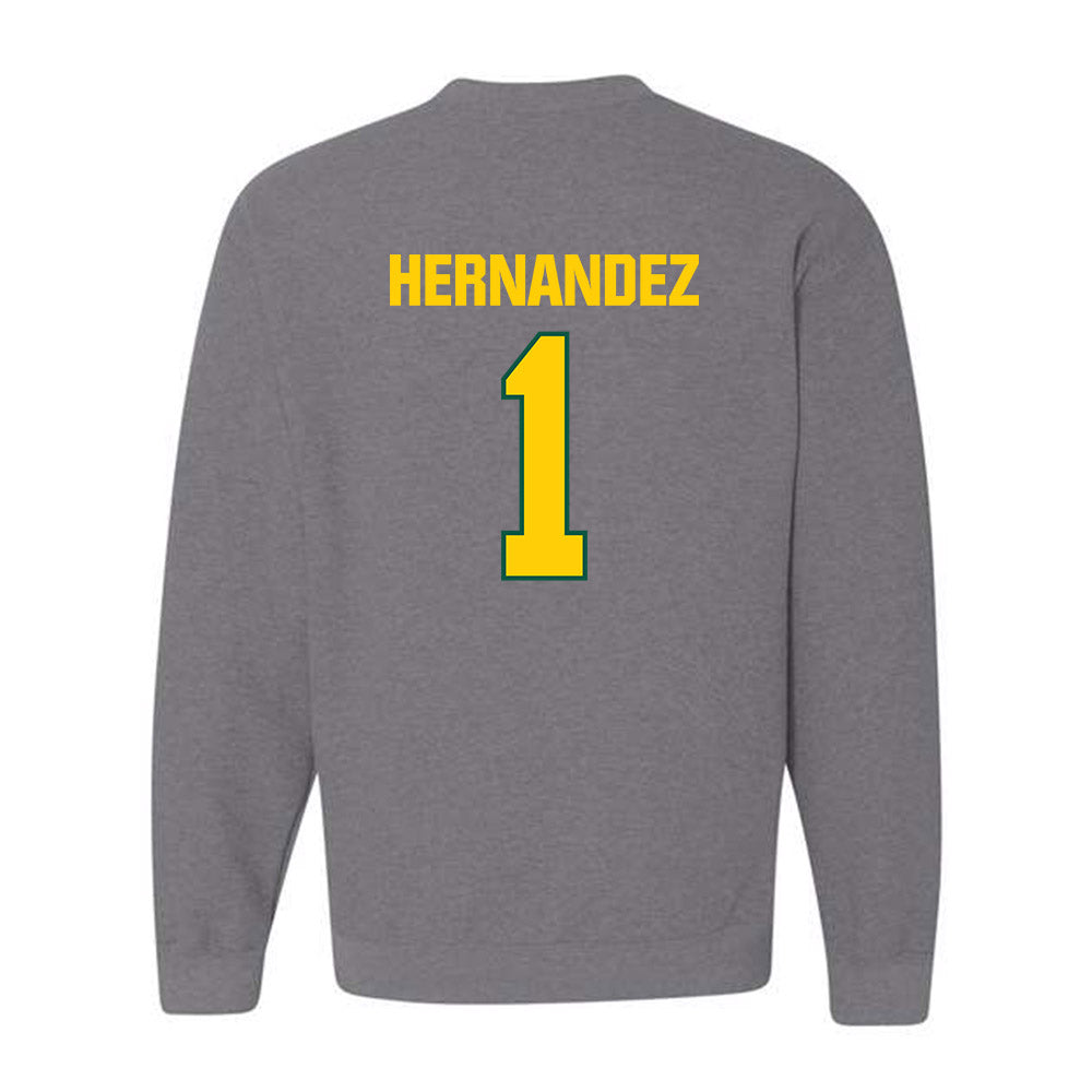 ATU - NCAA Women's Volleyball : Erika Hernandez - Crewneck Sweatshirt-1