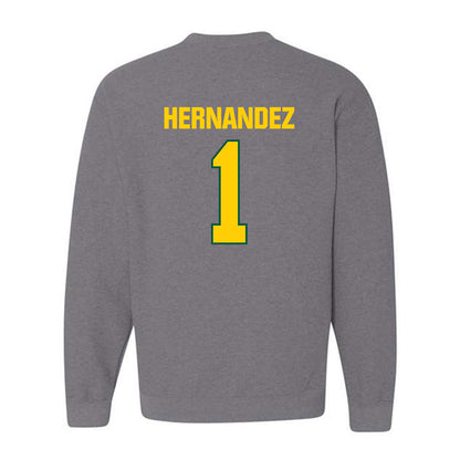 ATU - NCAA Women's Volleyball : Erika Hernandez - Crewneck Sweatshirt-1
