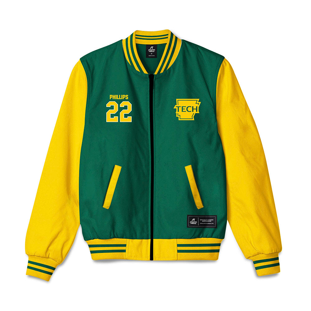 ATU - NCAA Softball : Breanna Phillips - Bomber Jacket-0
