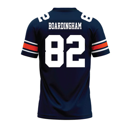 Auburn - NCAA Football : Arlis Boardingham - Navy Premium Football Jersey-1