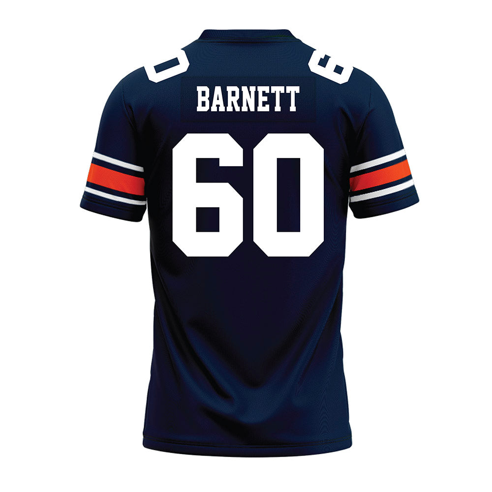 Auburn - NCAA Football : Cade Barnett - Navy Premium Football Jersey-1