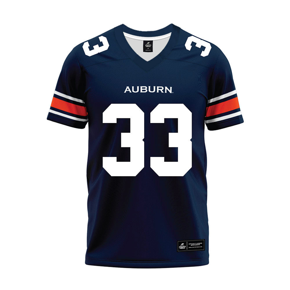 Auburn - NCAA Football : Kamari Todd - Navy Premium Football Jersey-0