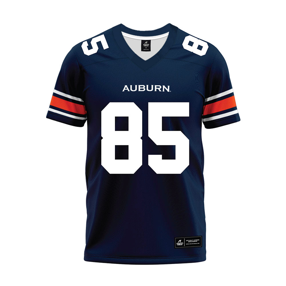 Auburn - NCAA Football : Hunter Herring - Navy Premium Football Jersey-0