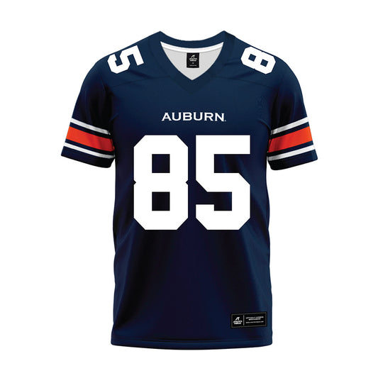 Auburn - NCAA Football : Hunter Herring - Navy Premium Football Jersey-0
