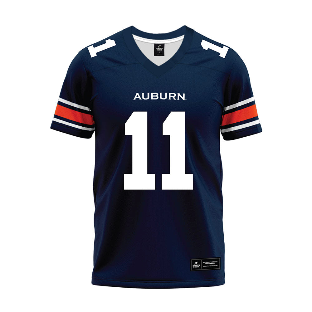 Auburn - NCAA Football : Keshaun Singleton - Navy Premium Football Jersey-0