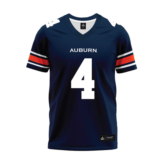 Auburn - NCAA Football : Jeremiah Koger - Navy Premium Football Jersey-0