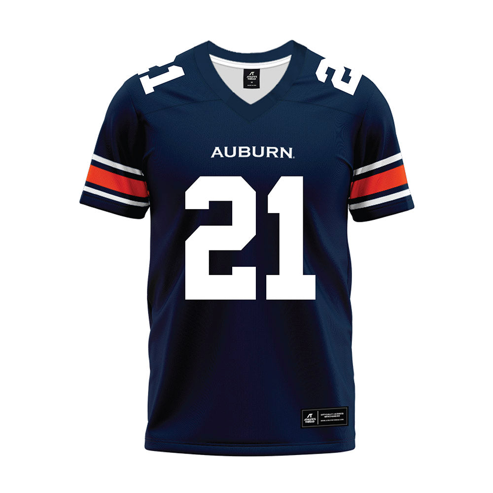Auburn - NCAA Football : Gavin Jenkins - Navy Premium Football Jersey-0
