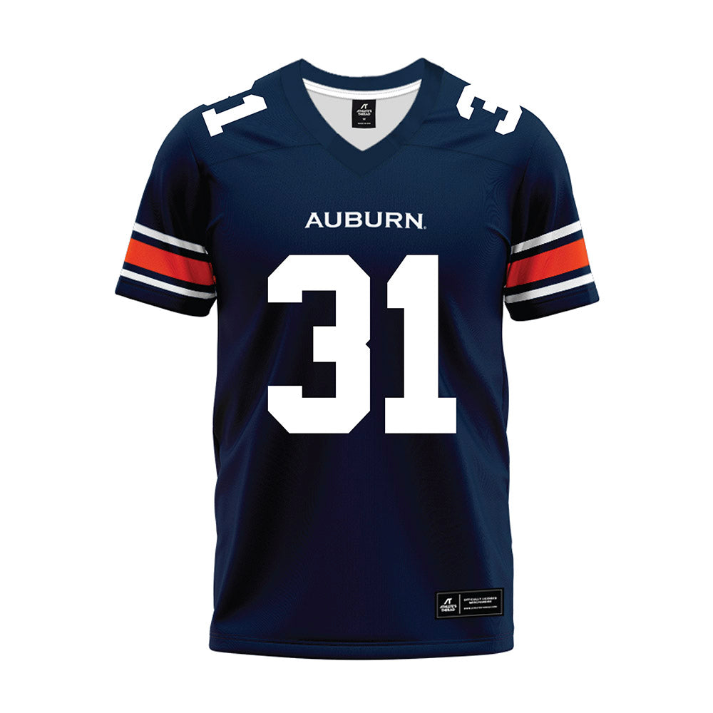 Auburn - NCAA Football : Joseph Phillips - Navy Premium Football Jersey-0