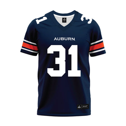 Auburn - NCAA Football : Joseph Phillips - Navy Premium Football Jersey-0