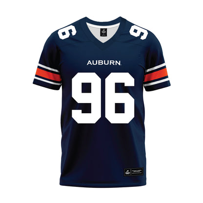 Auburn - NCAA Football : Malik Autry - Navy Premium Football Jersey-0