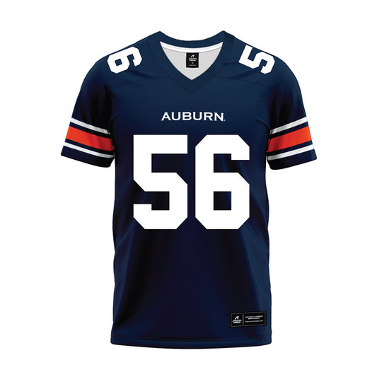 Auburn - NCAA Football : Cole Skinner - Navy Premium Football Jersey-0
