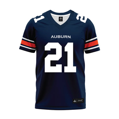 Auburn - NCAA Football : Gavin Jenkins - Navy Premium Football Jersey-0