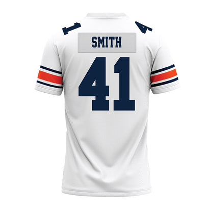 Auburn - NCAA Football : Jared Smith - White Premium Football Jersey-1