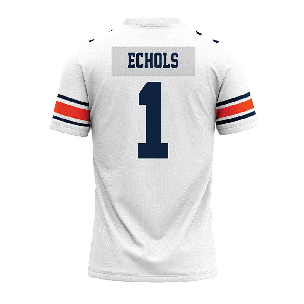 Auburn - NCAA Football : Jonathan Echols - White Premium Football Jersey-1