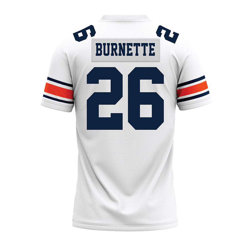 Auburn - NCAA Football : Christian Burnette - White Premium Football Jersey-1