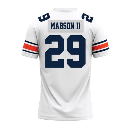 Auburn - NCAA Football : Omar Mabson II - White Premium Football Jersey-1