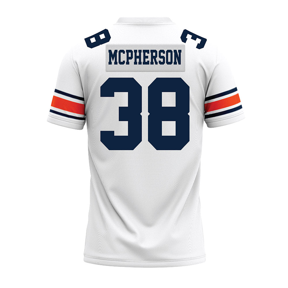 Auburn - NCAA Football : Alex McPherson - White Premium Football Jersey-1