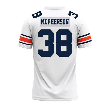 Auburn - NCAA Football : Alex McPherson - White Premium Football Jersey-1