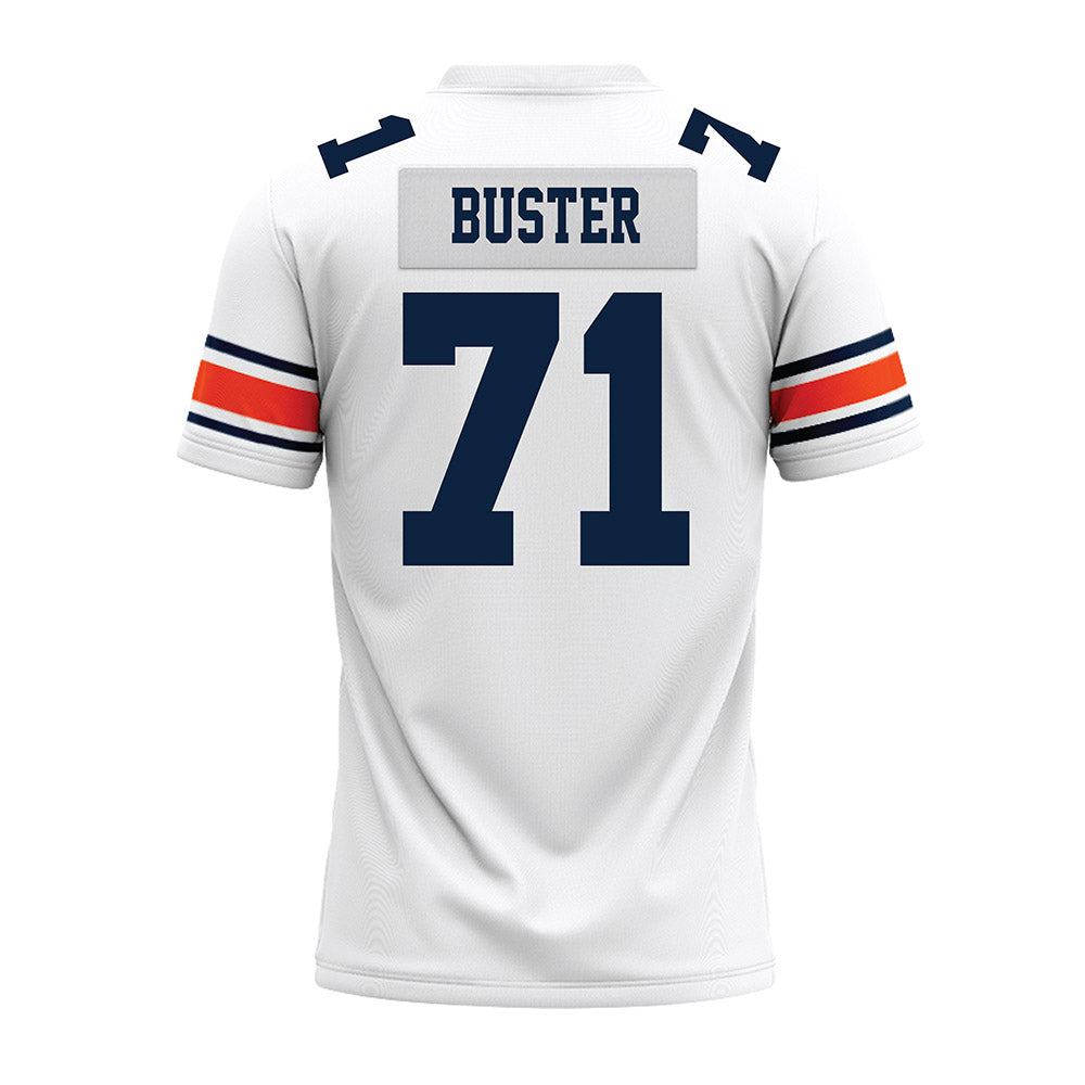 Auburn - NCAA Football : Tai Buster - White Premium Football Jersey-1