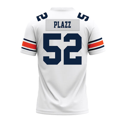 Auburn - NCAA Football : Deryc Plazz - White Premium Football Jersey-1