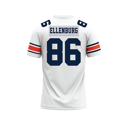 Auburn - NCAA Football : Jack Ellenburg - White Premium Football Jersey-1