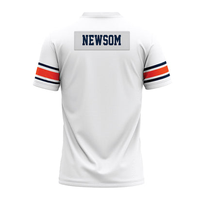 Auburn - NCAA Football : Xavier Newsom - White Premium Football Jersey-1