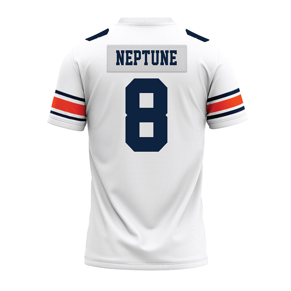 Auburn - NCAA Football : Christian Neptune - White Premium Football Jersey-1