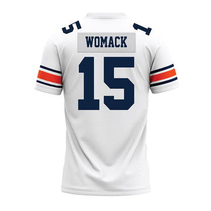 Auburn - NCAA Football : DaShawn Womack - White Premium Football Jersey-1