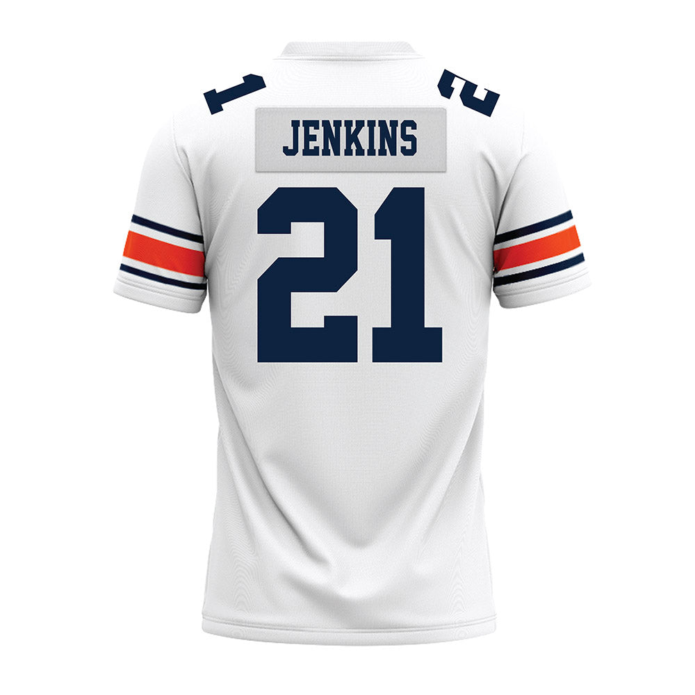 Auburn - NCAA Football : Gavin Jenkins - White Premium Football Jersey-1